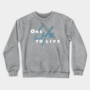 One Life To Live Retro TV Show Logo Crewneck Sweatshirt